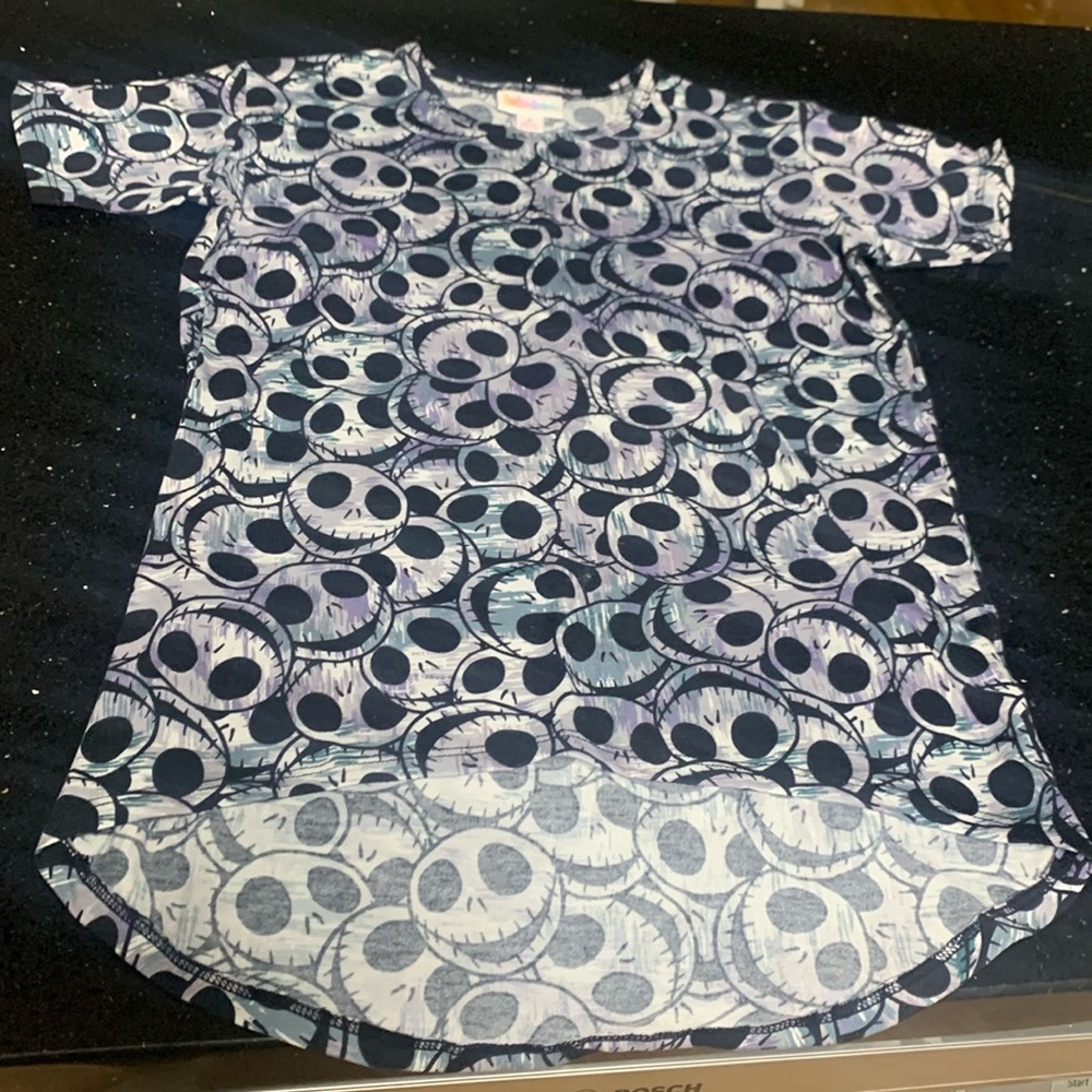 LulaRoe Kids Tunic - Disney Jack Skellington 8